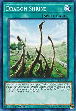 YuGiOh Structure Deck: Rokket Revolt Common Dragon Shrine SDRR-EN028