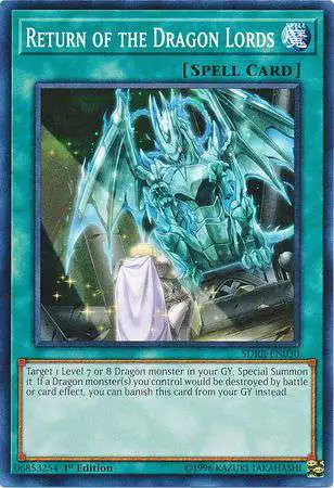 YuGiOh Structure Deck: Rokket Revolt Common Return of the Dragon Lords SDRR-EN030