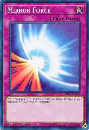 YuGiOh Structure Deck: Rokket Revolt Common Mirror Force SDRR-EN038