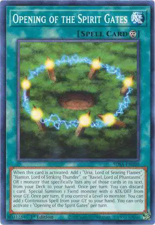YuGiOh Sacred Beast Structure Deck Common Opening of the Spirit Gates SDSA-EN020
