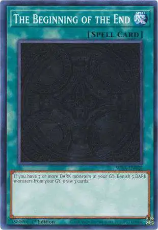 YuGiOh Sacred Beast Structure Deck Common The Beginning of the End SDSA-EN028