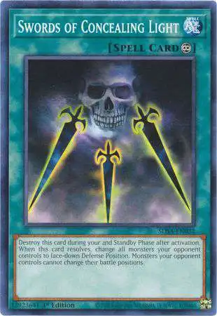 YuGiOh Sacred Beast Structure Deck Single Card Common Swords of Concealing Light SDSA-EN032 - ToyWiz YuGiOh Sacred Beast Structure Deck Single Card Common Swords of Concealing Light SDSA-EN032 - ToyWiz