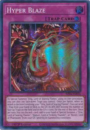 YuGiOh Sacred Beast Structure Deck Super Rare Hyper Blaze SDSA-EN034