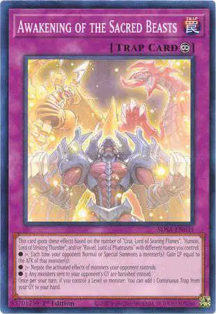 YuGiOh Sacred Beast Structure Deck Common Awakening of the Sacred Beasts SDSA-EN035