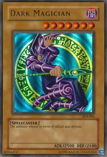 YuGiOh Starter Deck: Yugi Ultra Rare Dark Magician SDY-006 [Lightly Played]