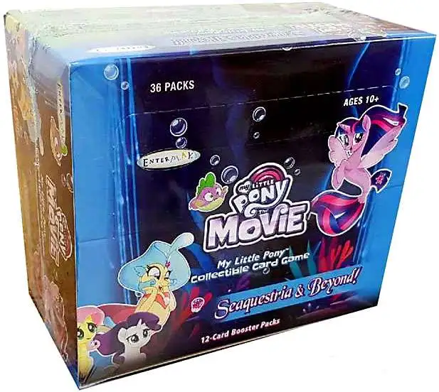 36-pack Box My Little Pony CCG Seaquestria & Beyond Boosters 