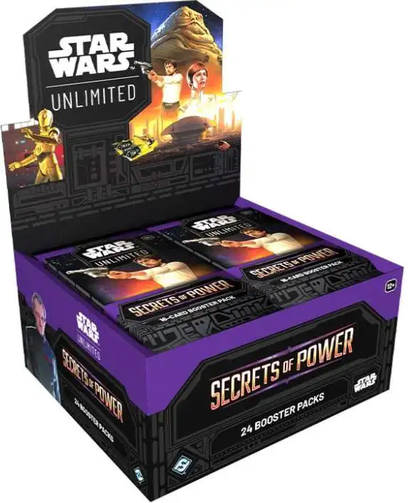 Star Wars: Unlimited Trading Card Game Secrets of Power Booster Box [24 Packs]