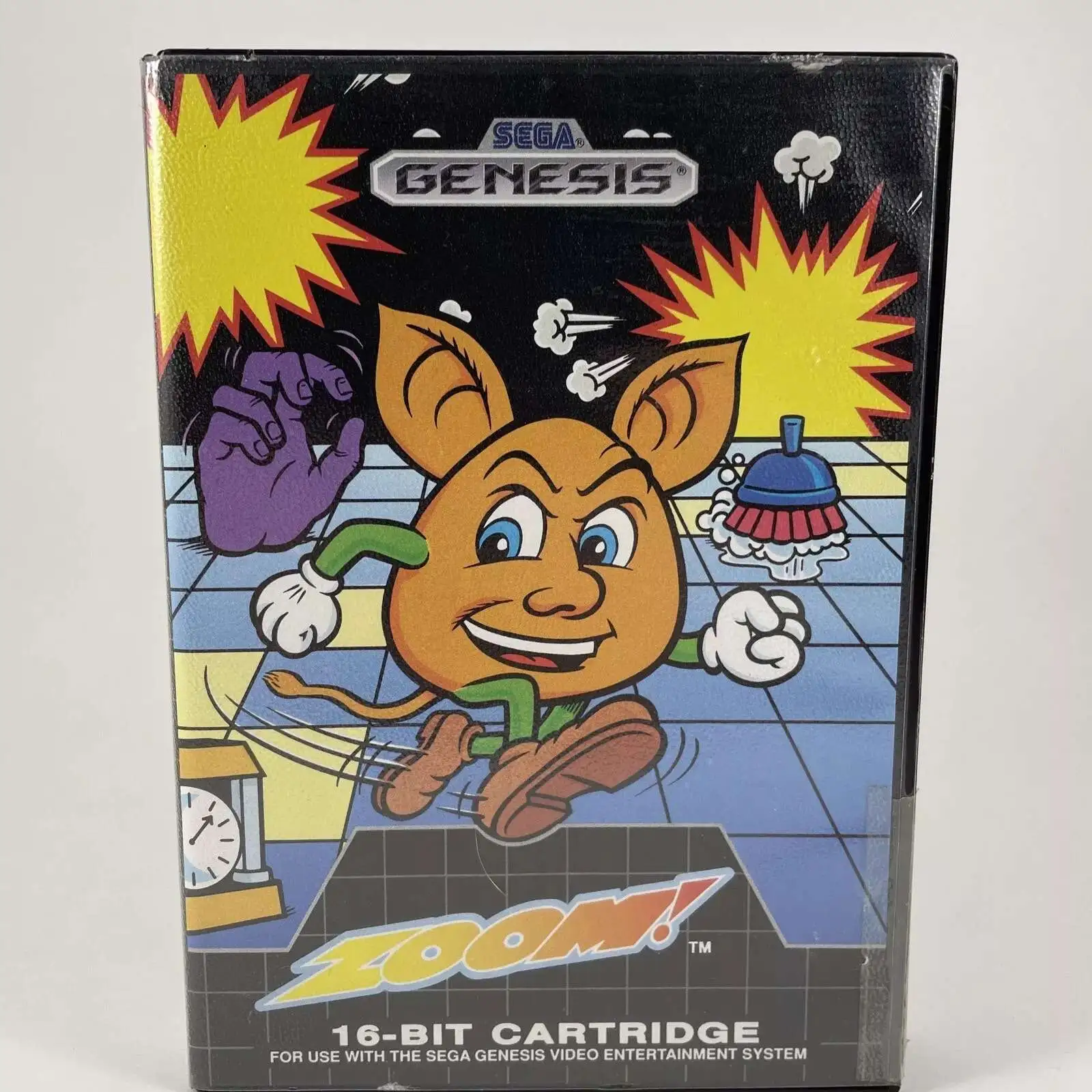 Sega Genesis Zoom Video Game [Box and Manual Only]