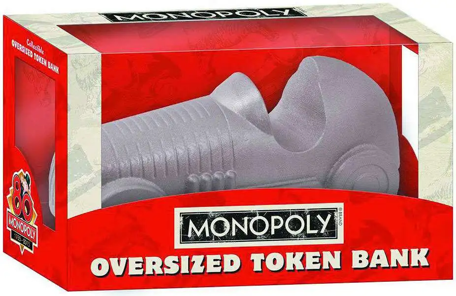 Board Games Monopoly Race Car Oversized Token Bank