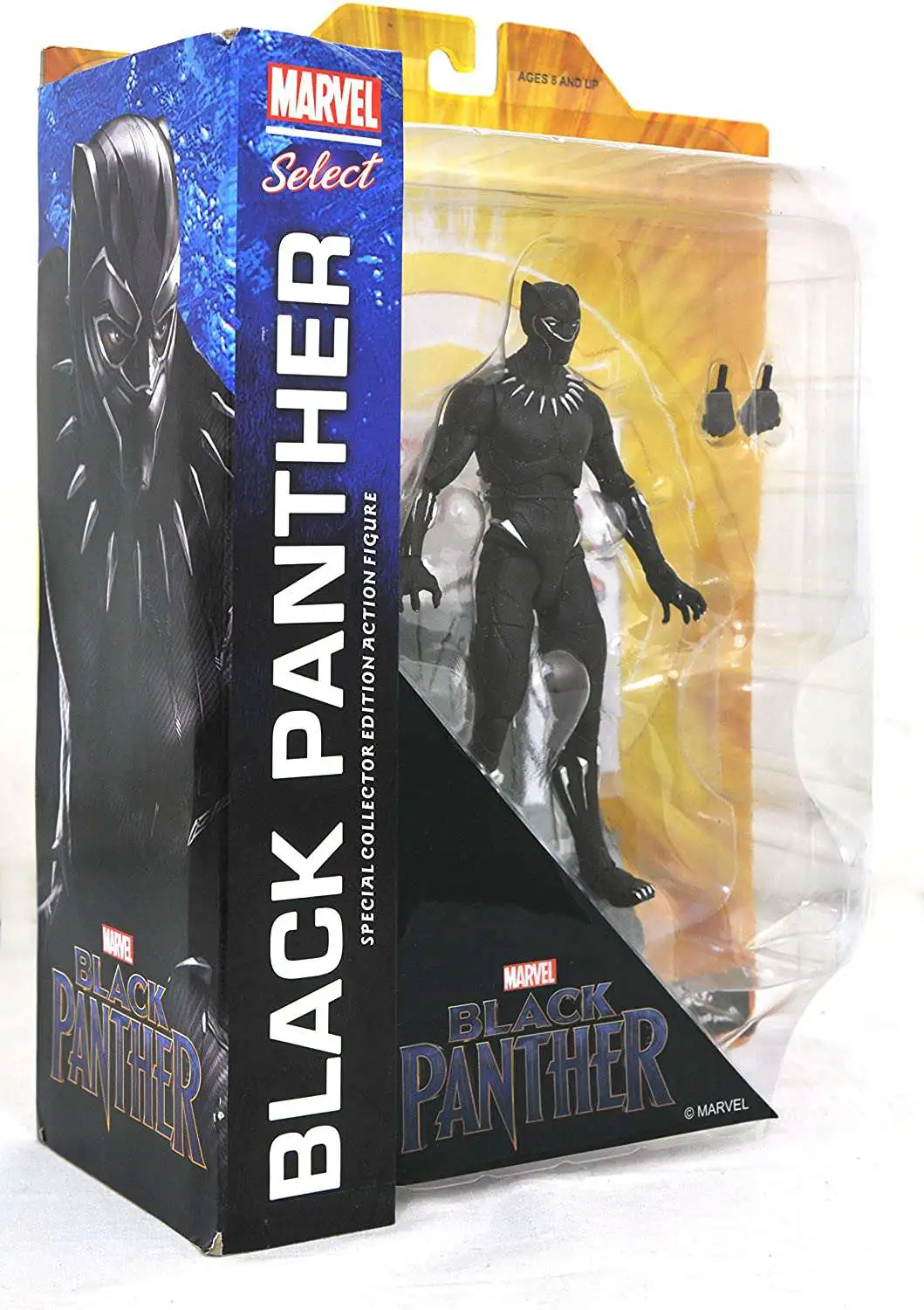 2018 Diamond Select Toys Marvel Gallery Black Panther 9" PVC Figure MIB Movie for sale online 