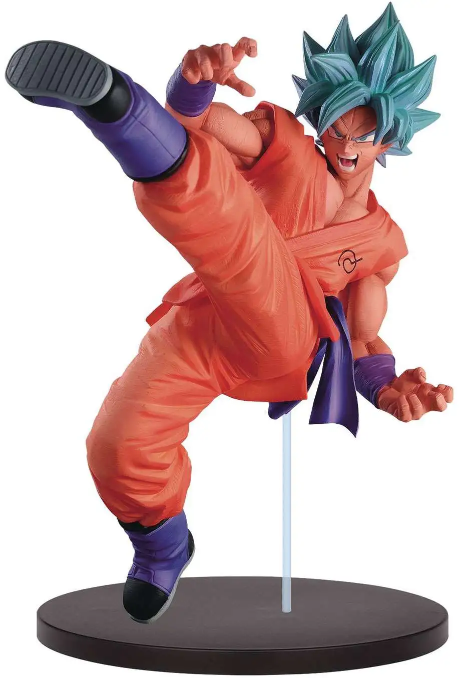 Dragon Ball Z Super Figure Rise Super Saiyan God Blue Goku Model Kit 7.5" Figure 