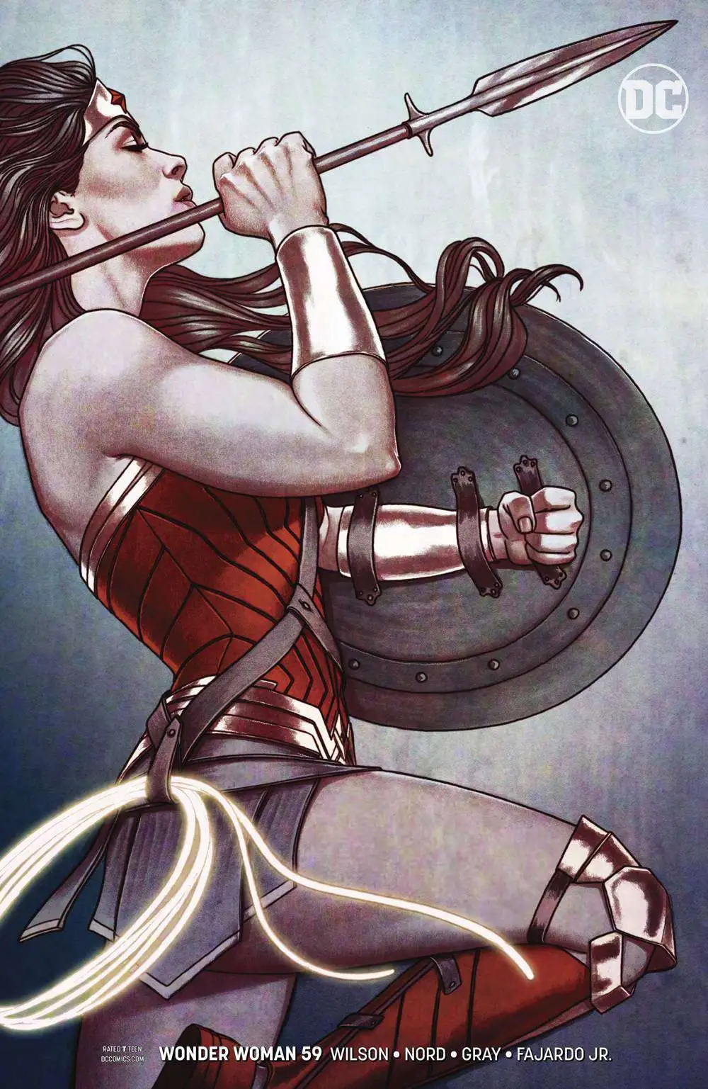 Details about   DC Comics WONDER WOMAN #57 Jenny Frison Cover B Variant NM/M 