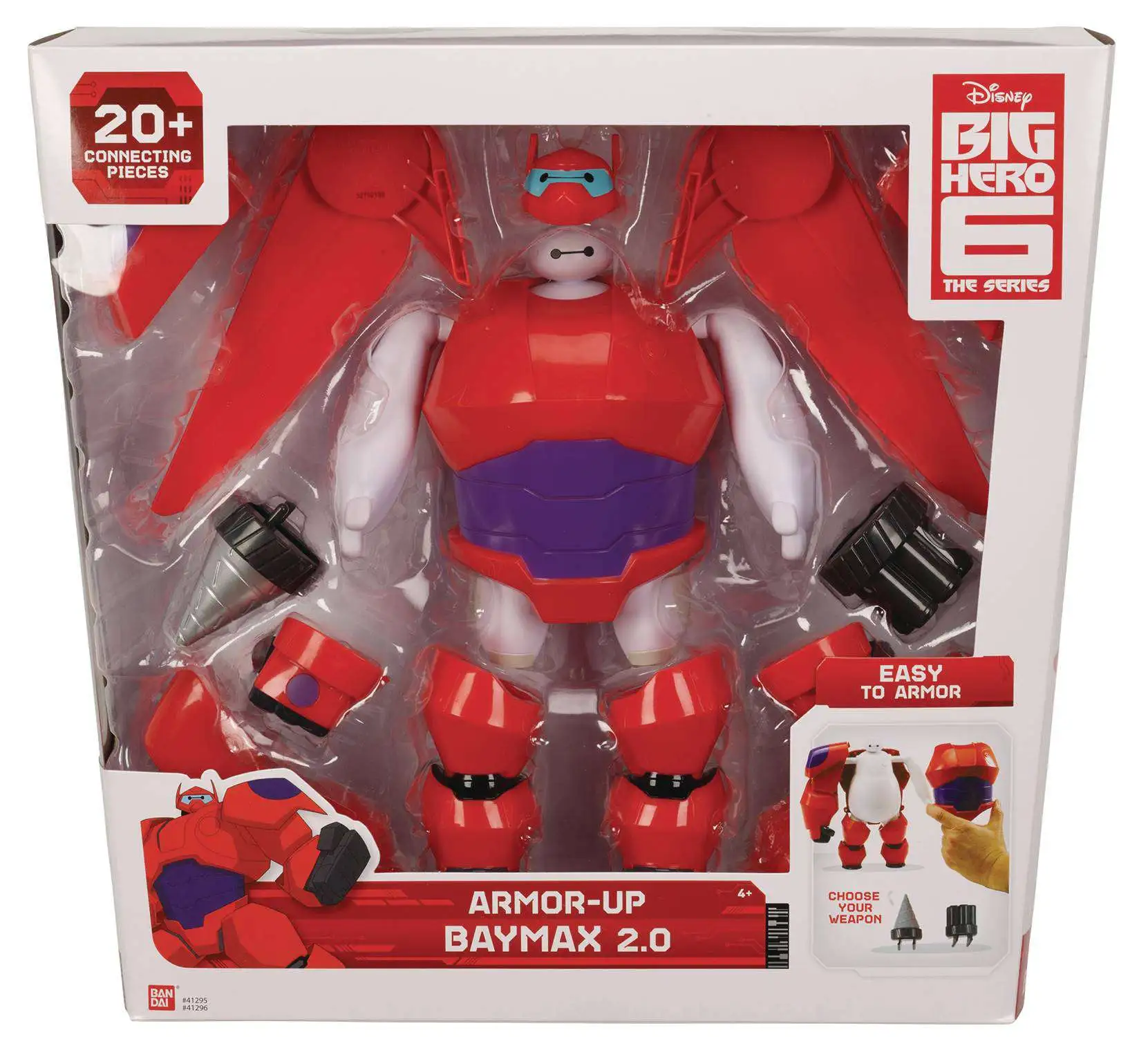 Disney Bandai Big Hero 6 The Series Baymax Action Figure Toy 2018 