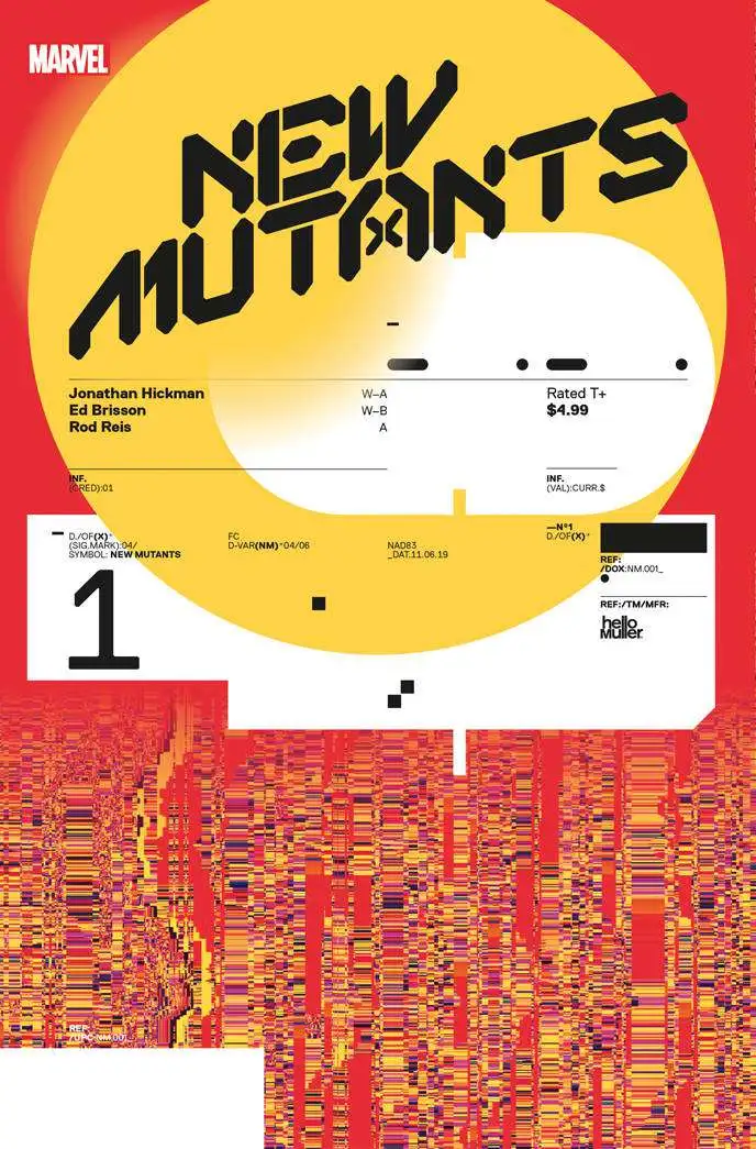 NEW MUTANTS #1 BAGLEY EVERY MUTANT EVER VARIANT DX MARVEL NM 1ST PRINT 2019 