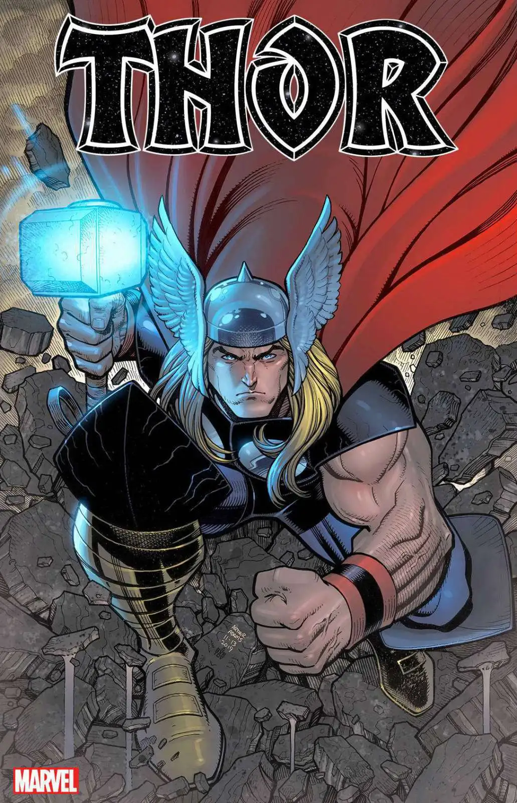 Marvel Thor Vol. 6 Comic Book 1 Art Adams Connecting Variant Cover Marvel  Comics - ToyWiz