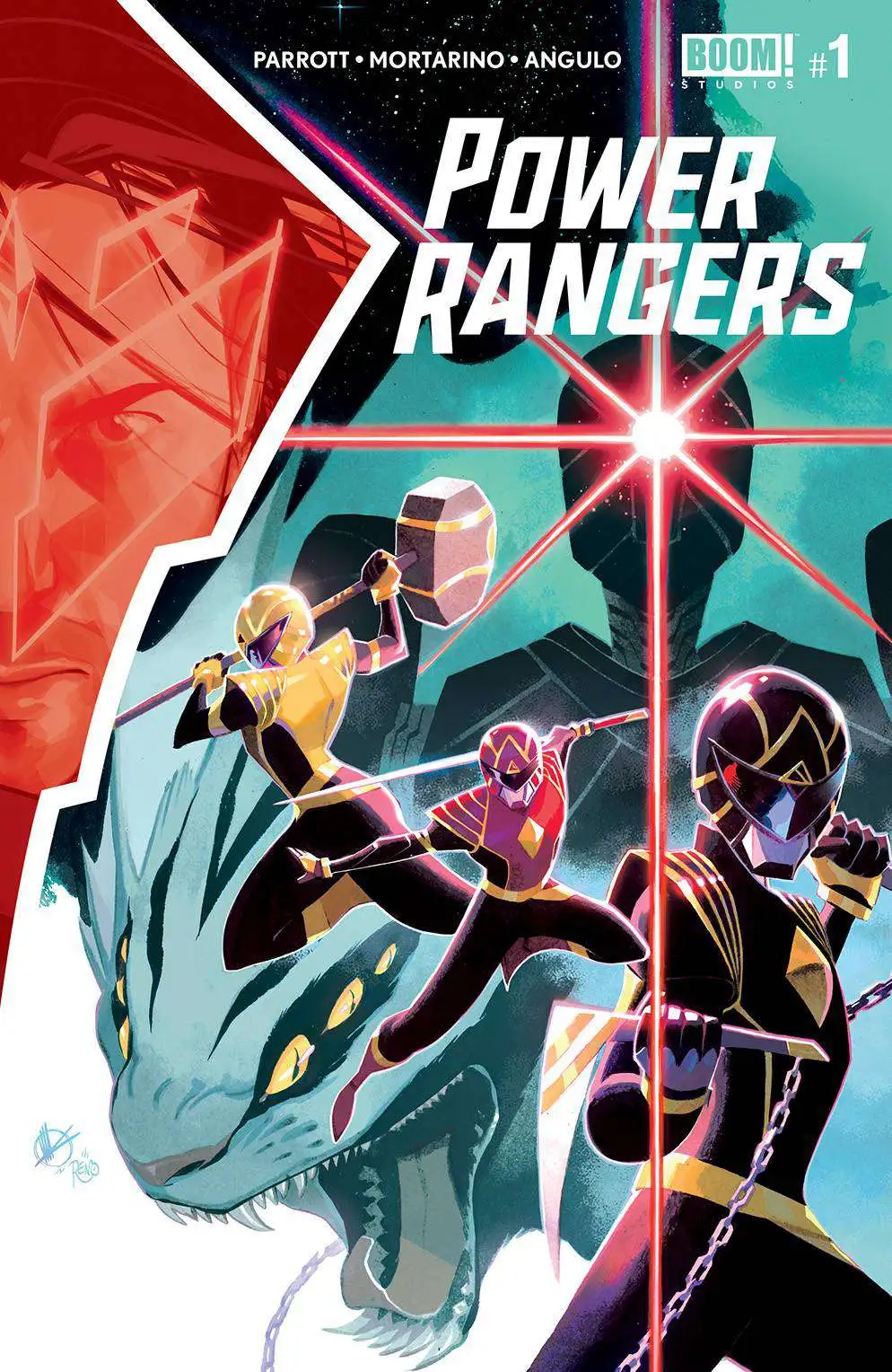 2021 POWER RANGERS #6 1ST PRINTING VARIANT COVER B LEGACY DI NICUOLO COVER 