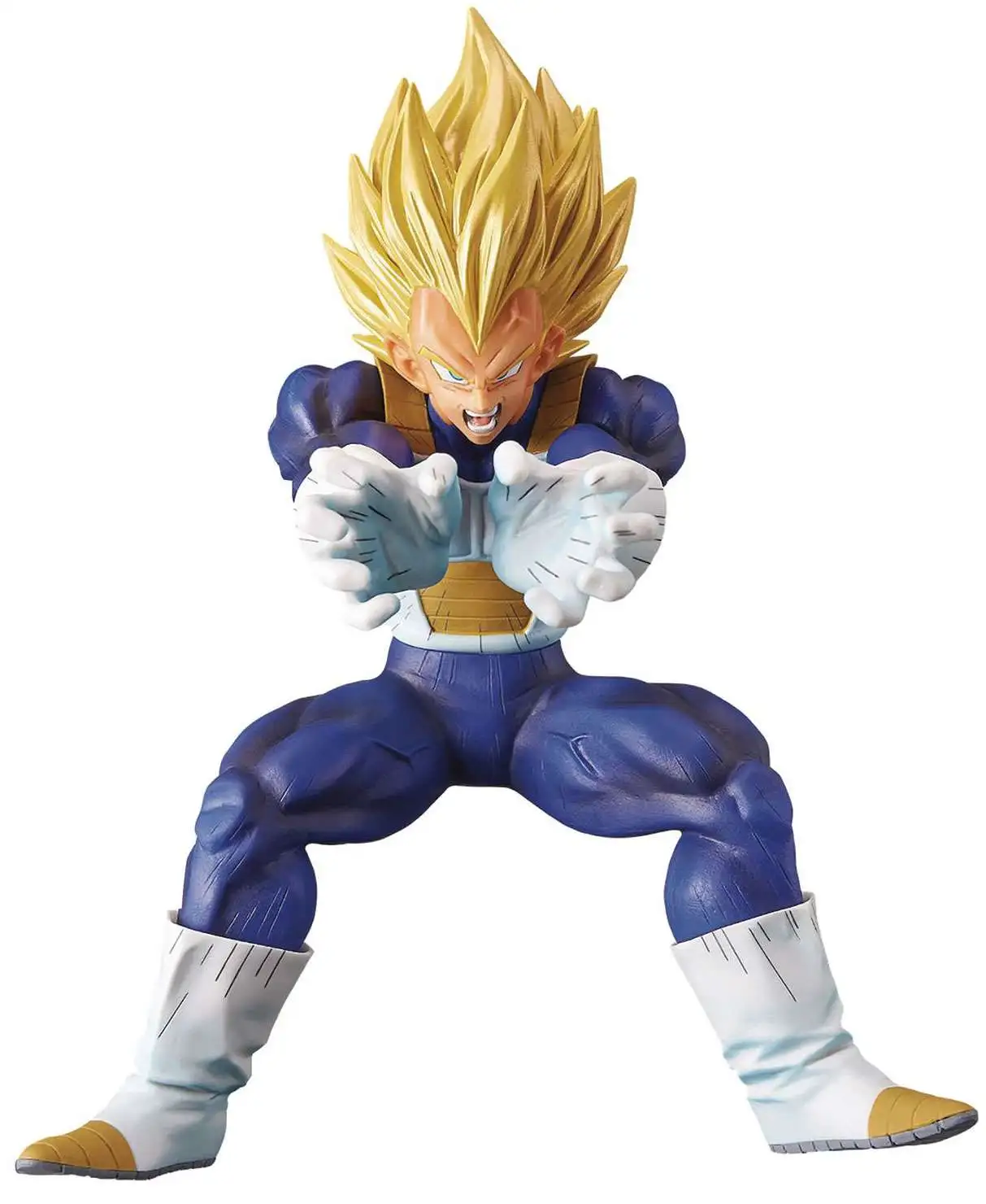 New Dragon Ball Z 13 Tall Figurine Son Goku Super Saiyan Fighting Yellow  Hair