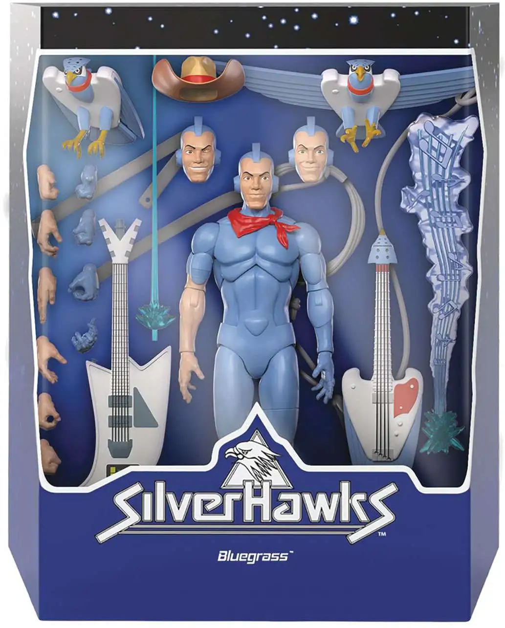 Silverhawks Ultimates Bluegrass Action Figure