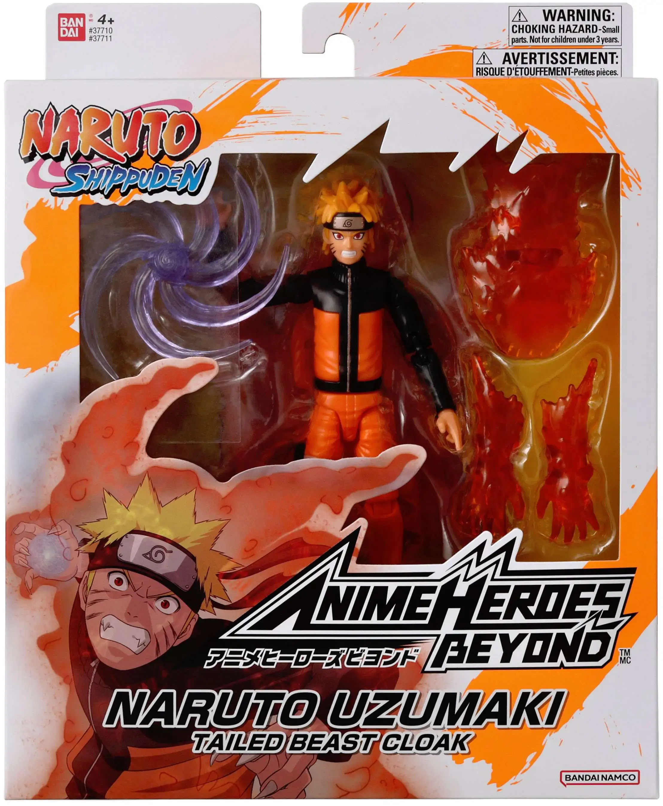 Naruto Shippuden Anime Heroes Beyond Naruto Uzamaki  Action Figure  Bandai America - ToyWiz