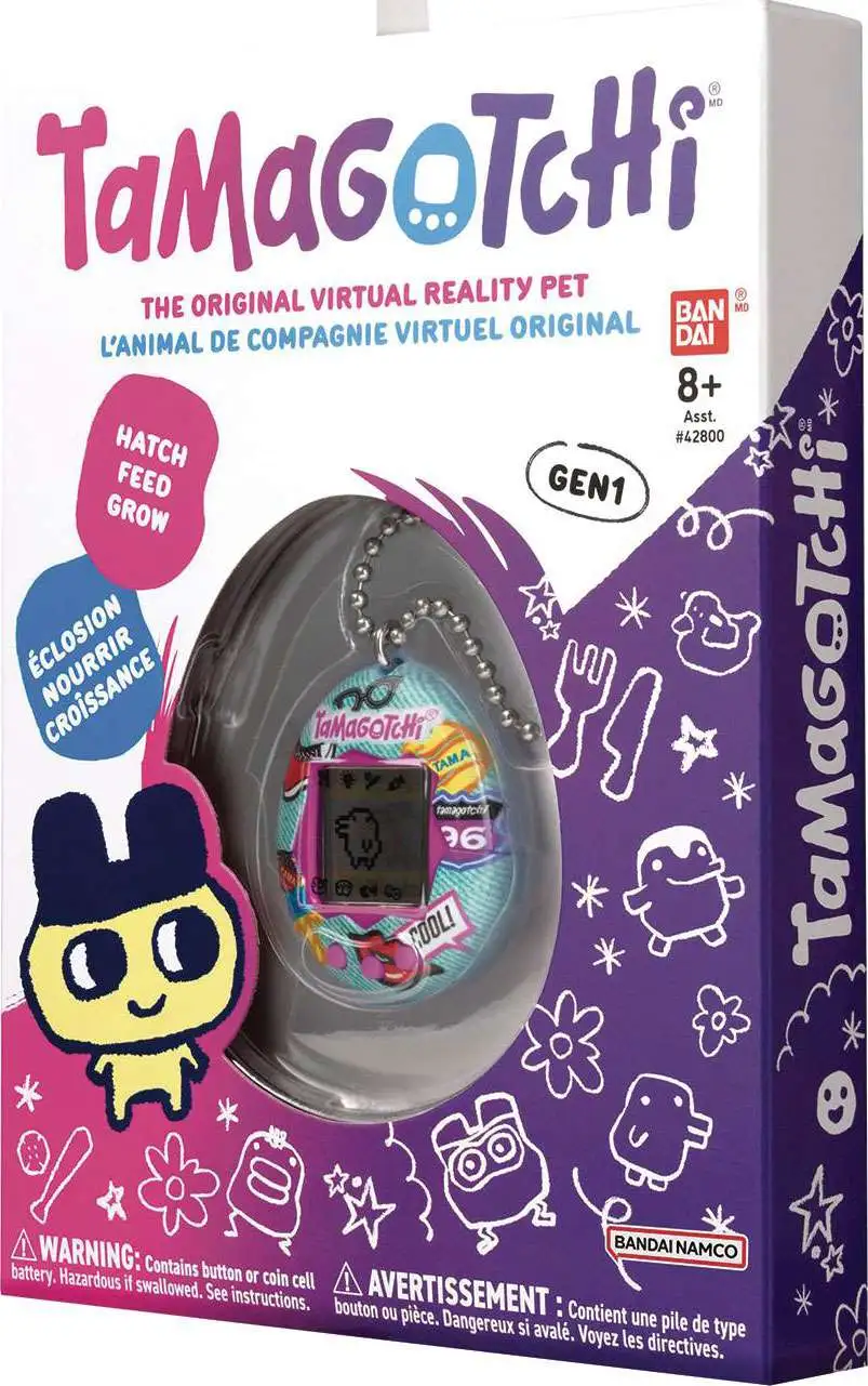 Tamagotchi Tamagotchi Denim Patches 1.5 Virtual Pet Toy