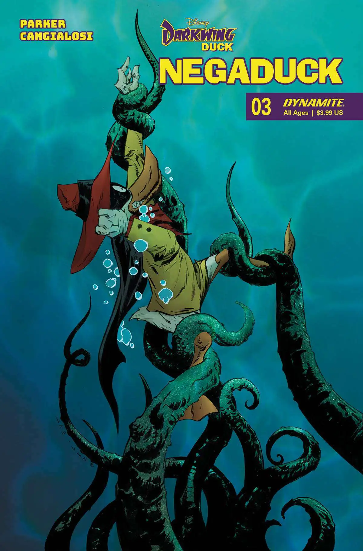 Dynamite Entertainment Negaduck #3 Comic Book [Jae Lee Cover A]