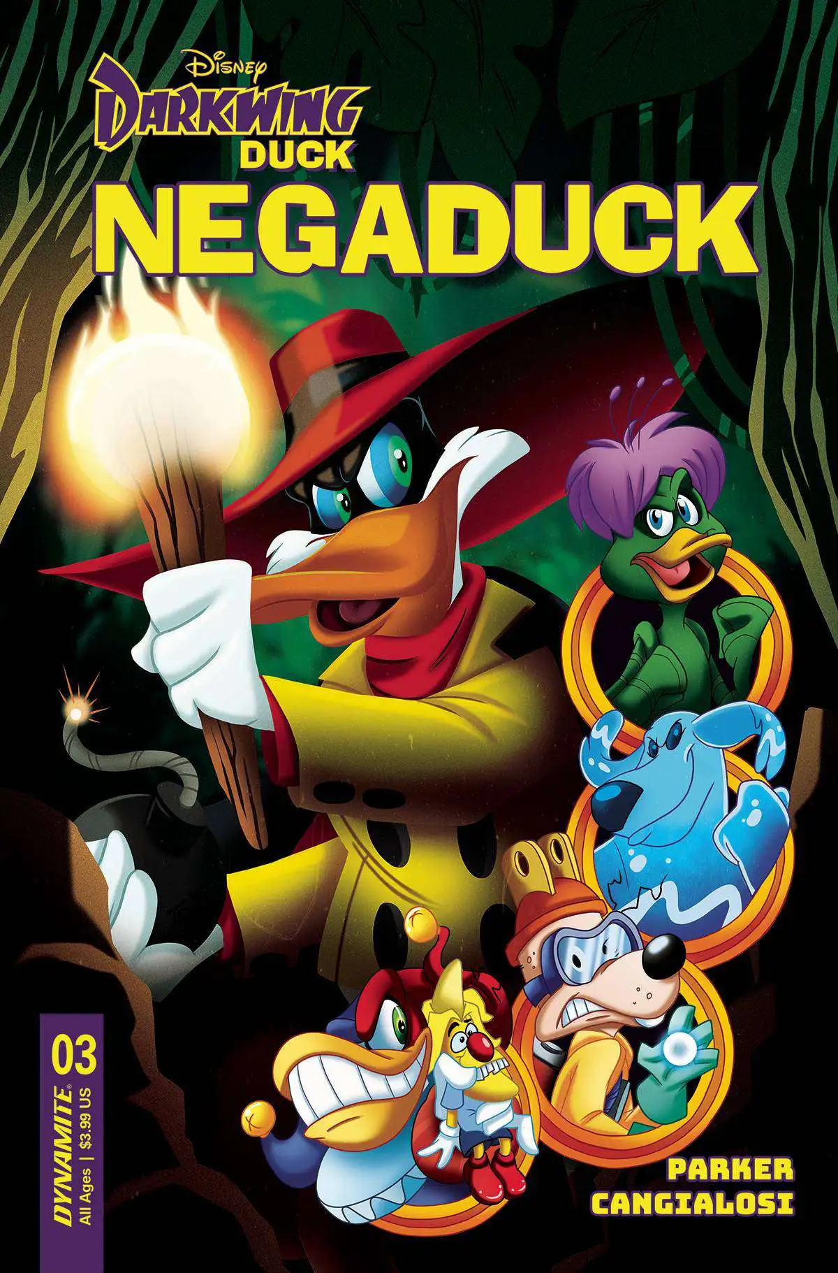 Dynamite Entertainment Negaduck #3 Comic Book [Forstner Cover C]