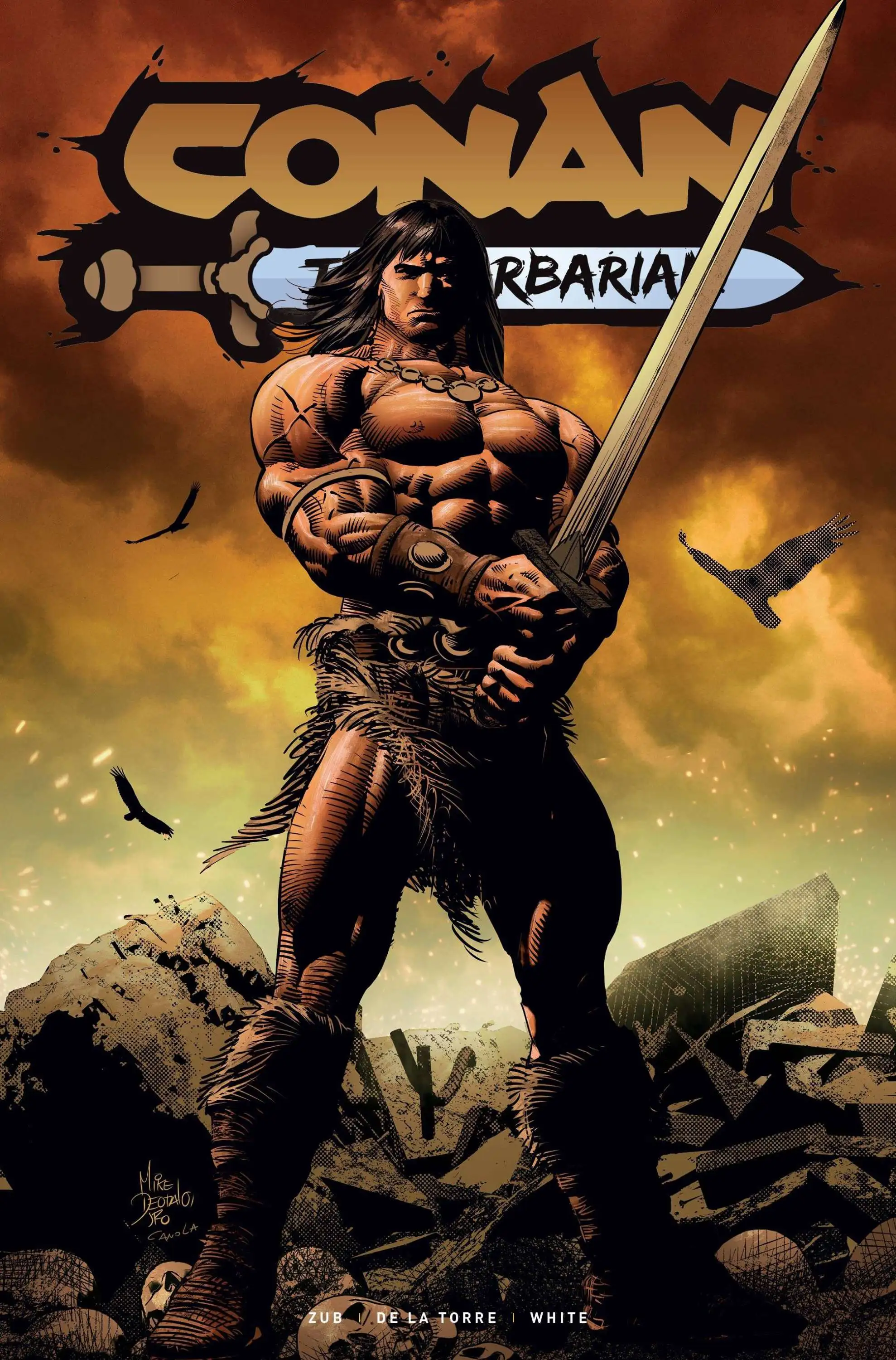 Titan Comics Conan The Barbarian #5 2023 Comic Book [Deodato Cover A]