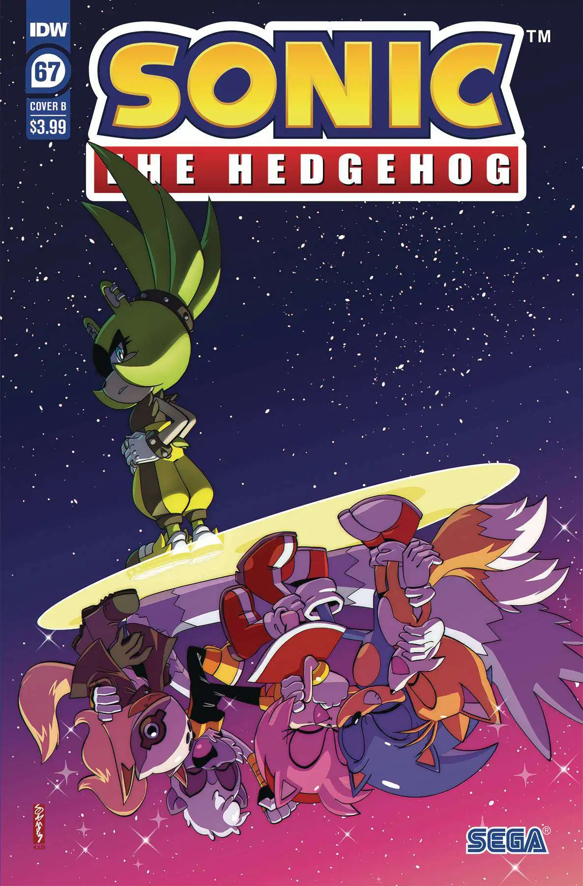 IDW Publishing Sonic The Hedgehog #67 Comic Book [Jampole Cover B]