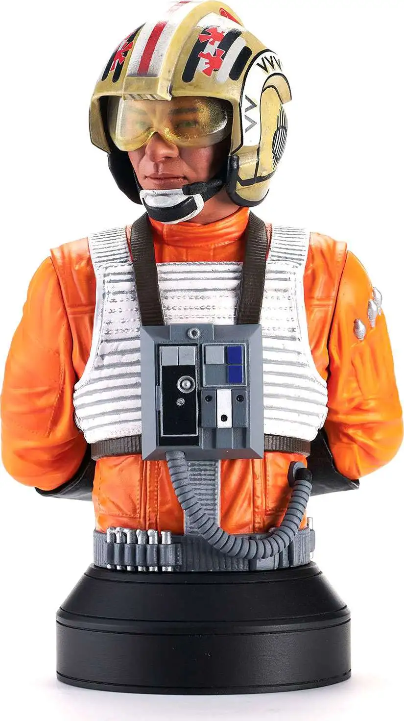 Star Wars A New Hope Red Leader Garven Dreis Exclusive 6-Inch Mini Bust