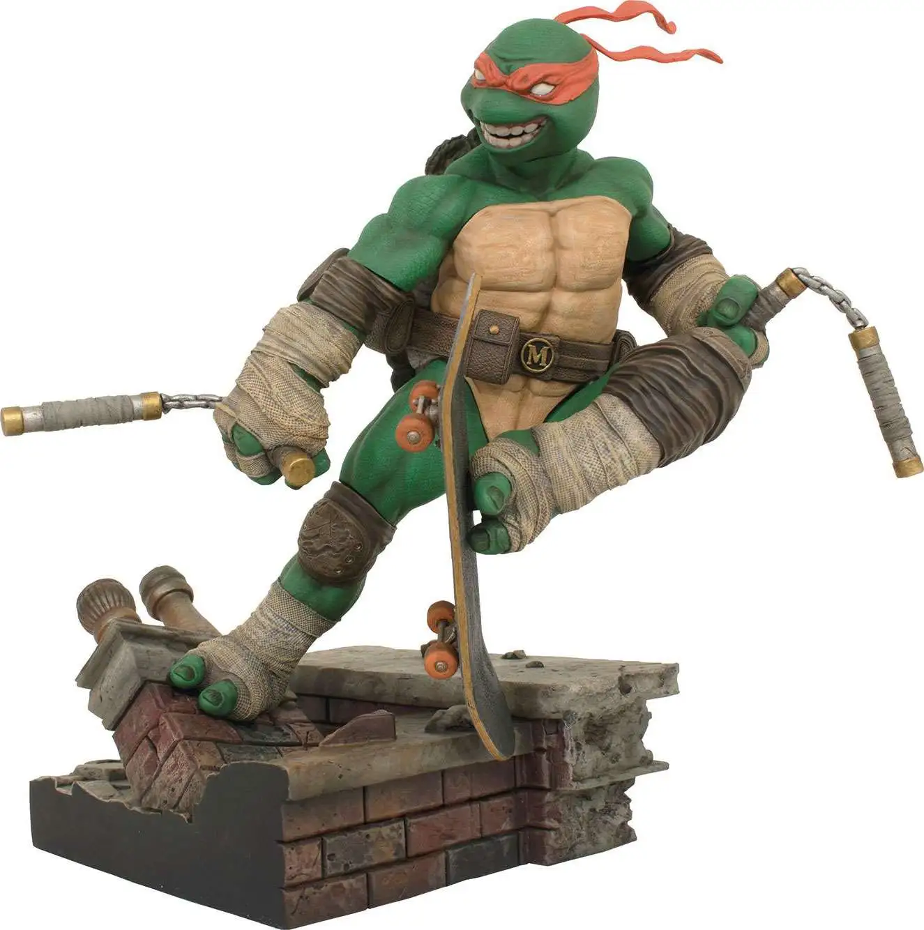 PCS TNMT Tartarugas Ninja 1/8 Full PVC Set c/ Michelangelo