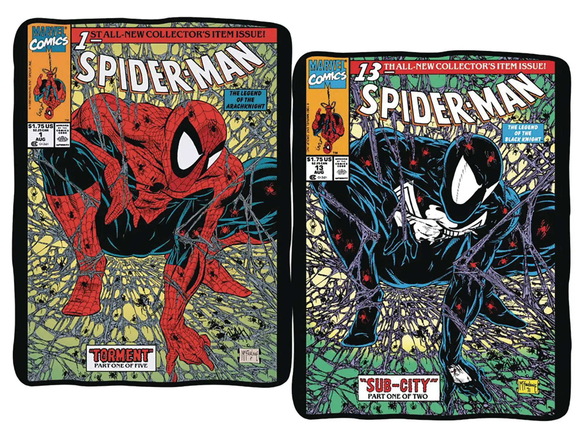 Marvel Spider-Man #1 Exclusive Double Sided Fleece Blanket [SDCC 2024]