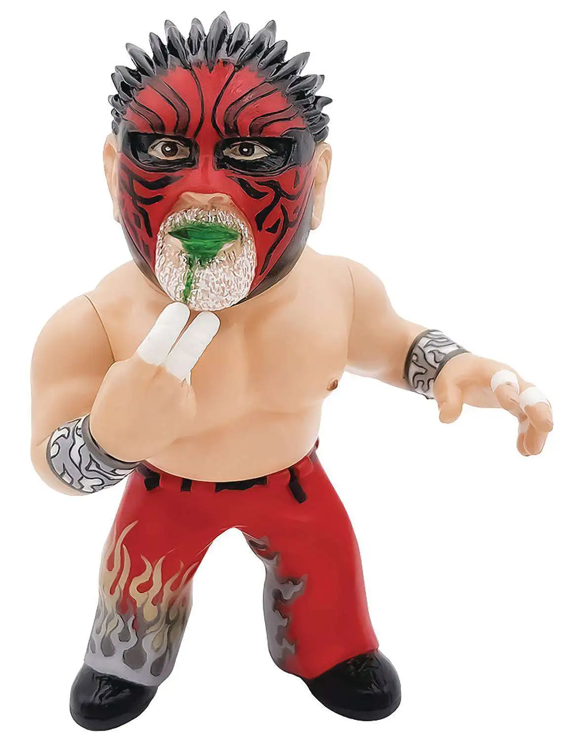 New Japan Pro Wrestling Legend Masters Great Muta 5-Inch Vinyl Figure [Retirement Red Version]