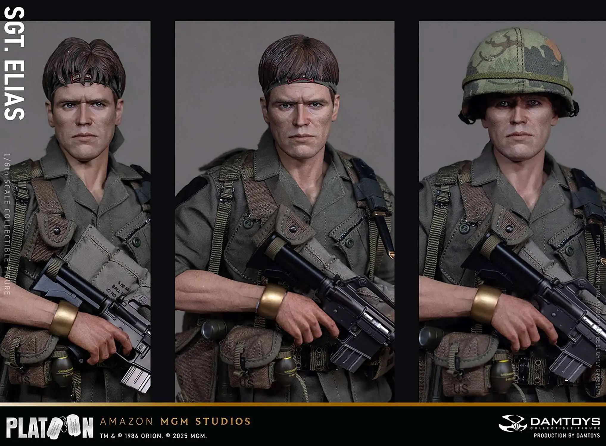 Platoon Sergeant Elias 12 Collectible 16 Scale Figure Damtoys - ToyWiz