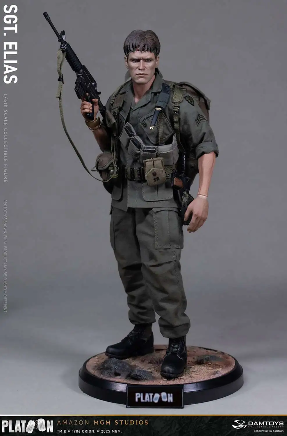 Platoon Sergeant Elias 12 Collectible 16 Scale Figure Damtoys - ToyWiz
