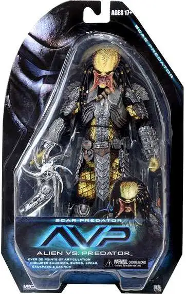 NECA 7" UNMASKED PREDATOR 30th Anniversary Edition Alien AVP Action Figure 
