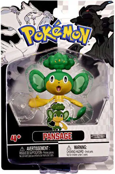 Pokemon Black & White Series 2 Basic Pansage Figure [Loose]