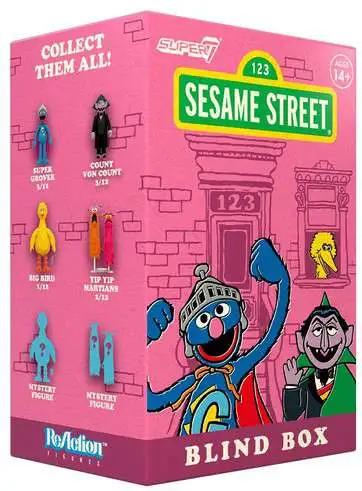 ReAction Sesame Street Wave 2 3.75-Inch Mystery Pack [1 RANDOM Figure]