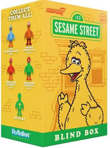 Sesame Street ReAction Wave 5 Big Birds from Around the World 3.75