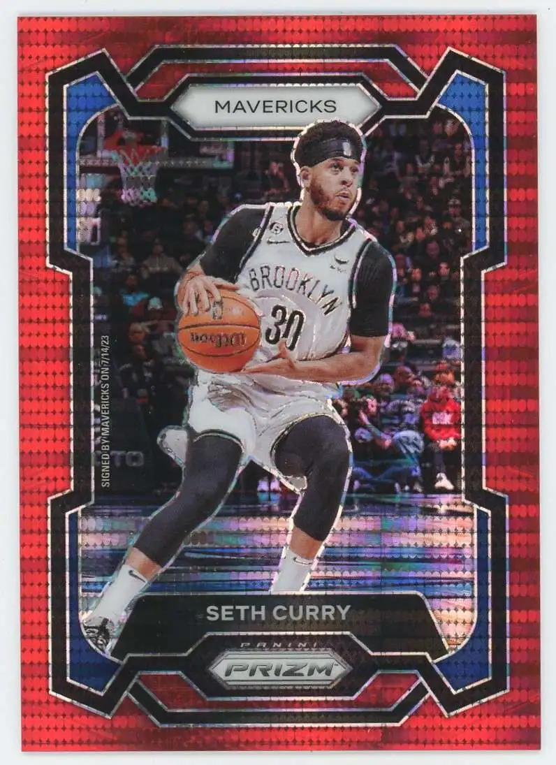 NBA 2023-24 Panini Prizm 92/299 Seth Curry #219