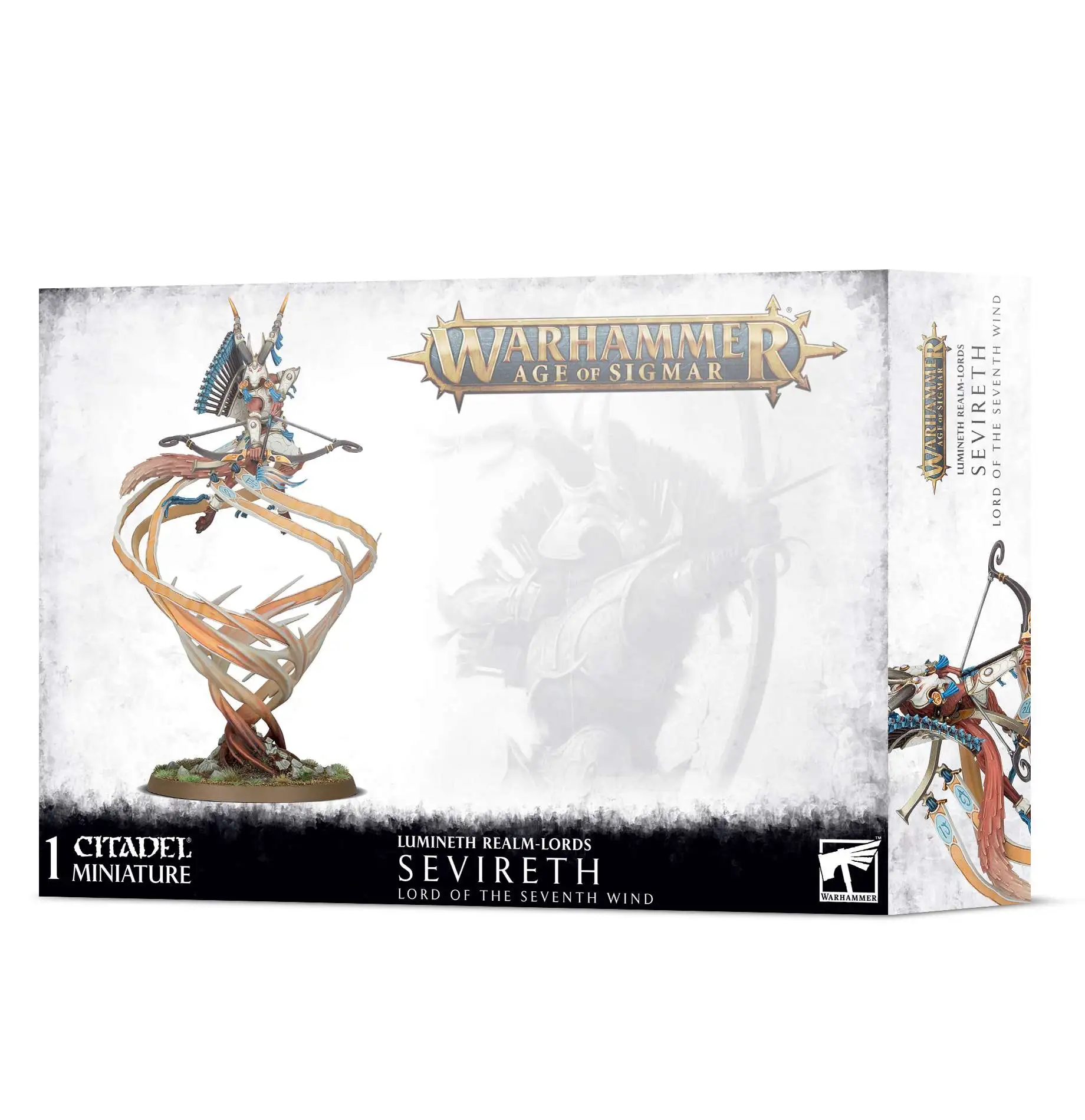 Warhammer Age of Sigmar Lumineth Realm-Lords Sevireth, Lord of the Seventh Wind