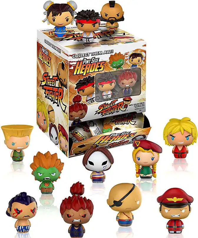 Funko Pint Size Heroes Street Fighter Mystery Box [24 Packs]