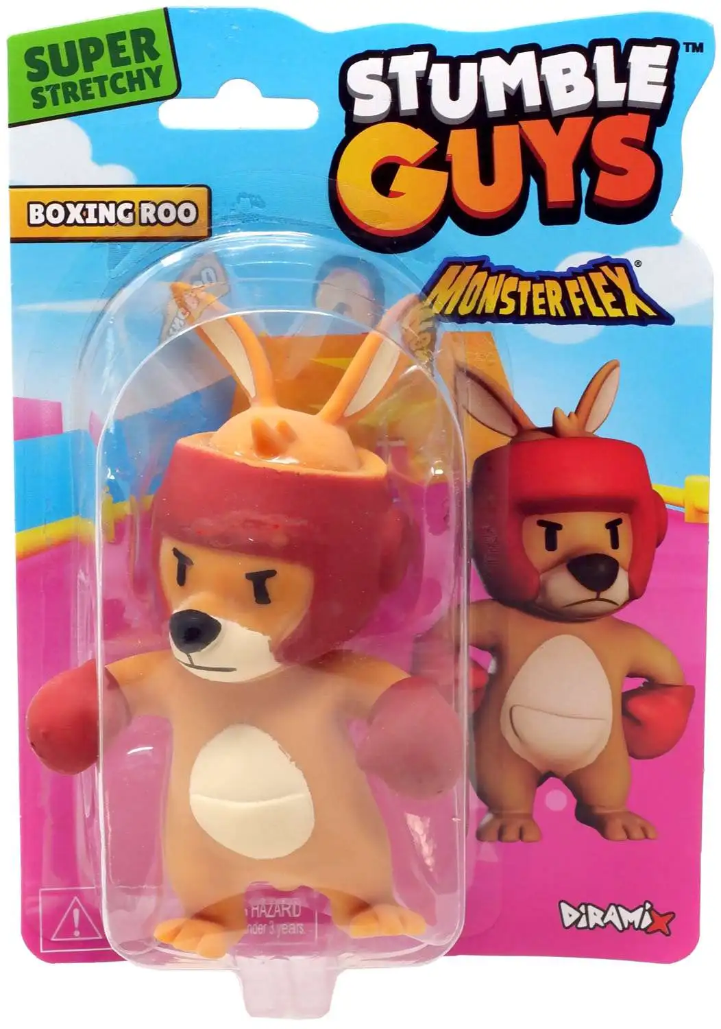 Stumble Guys Monster Flex Boxing Roo Action Figure