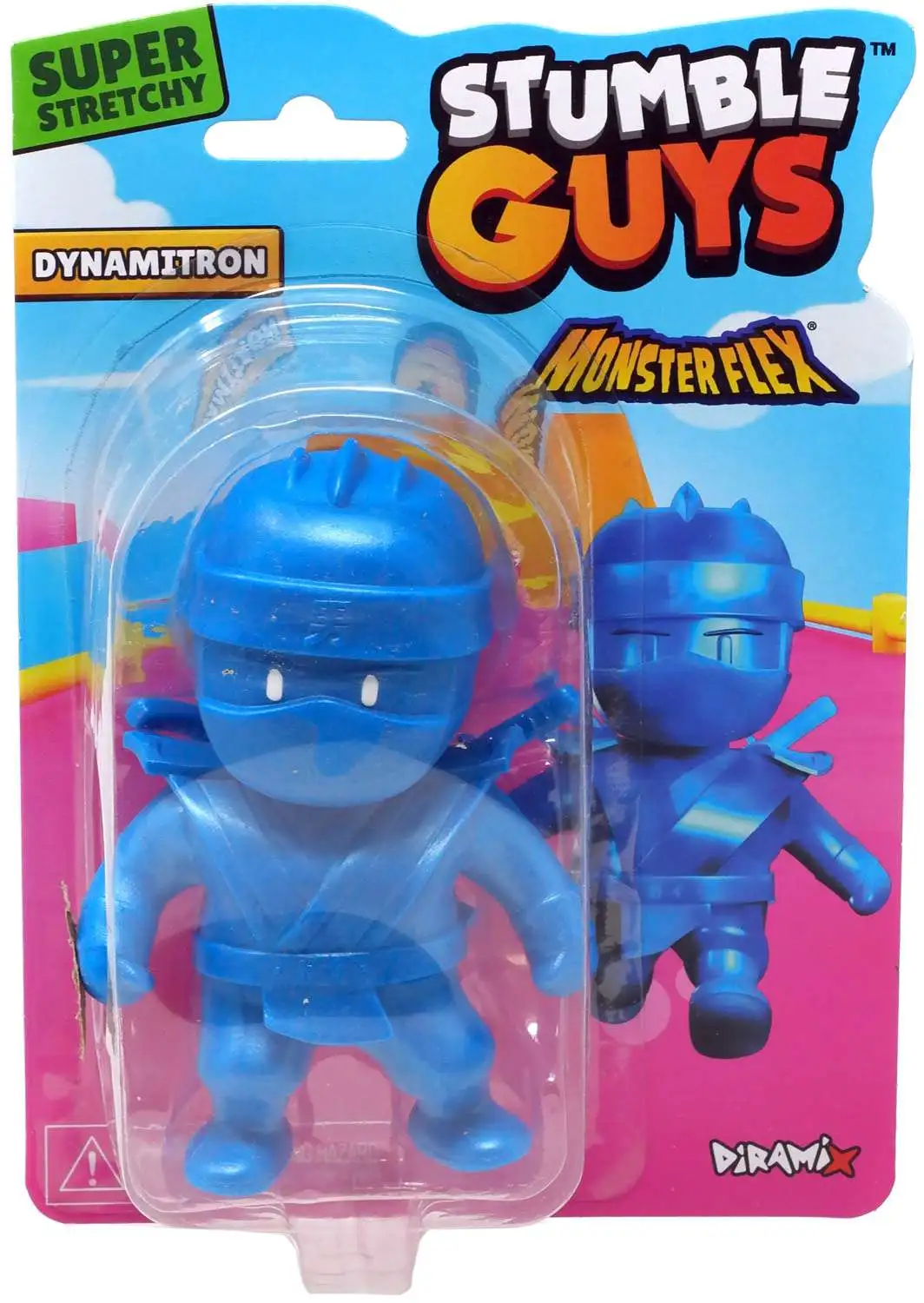 Stumble Guys Monster Flex Dynamitron Action Figure [Special Chrome]
