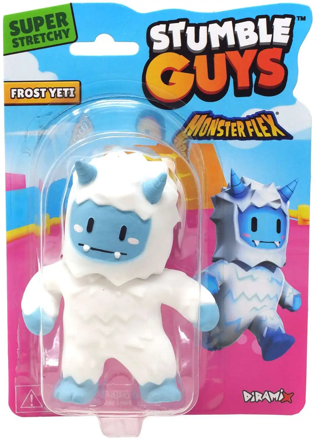 Stumble Guys Monster Flex Frost Yeti Action Figure