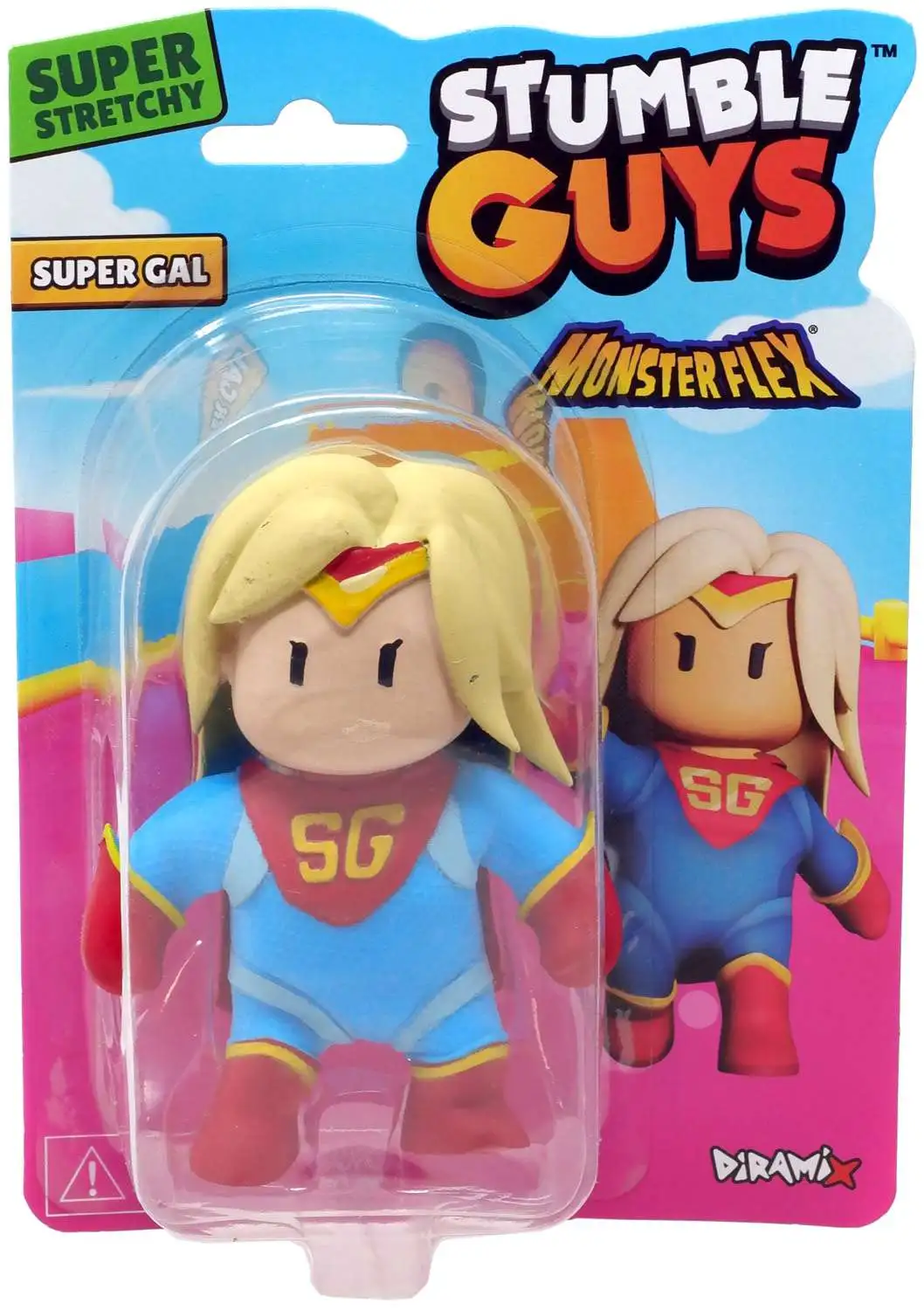 Stumble Guys Monster Flex Super Gal Action Figure