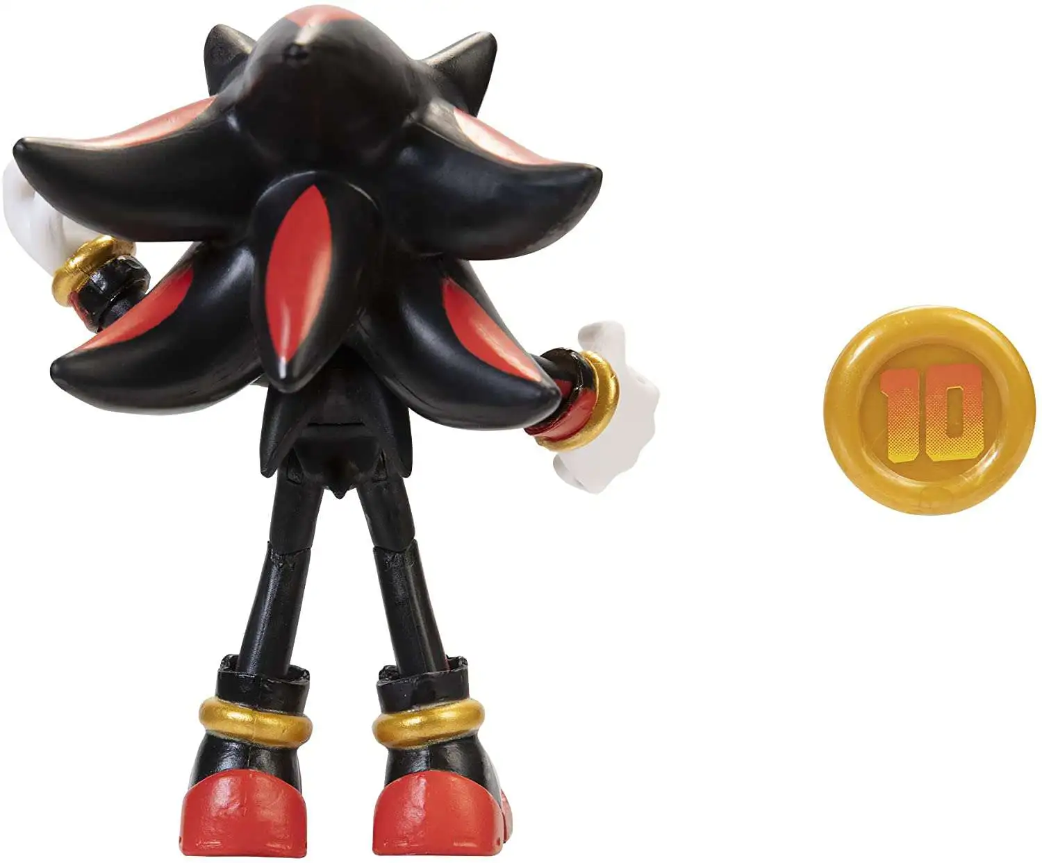 Sonic The Hedgehog - Shadow with Super Ring - 4 Inch Action Figure