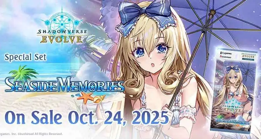 Shadowverse: Evolve Trading Card Game Seaside Memories Special Set Booster Box [6 Packs]