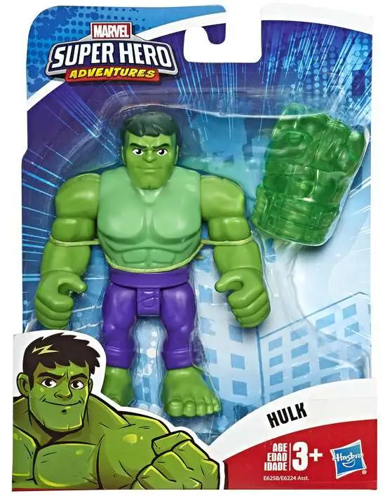 Hulk Marvel Super Hero Adventures Action Figure 5" 