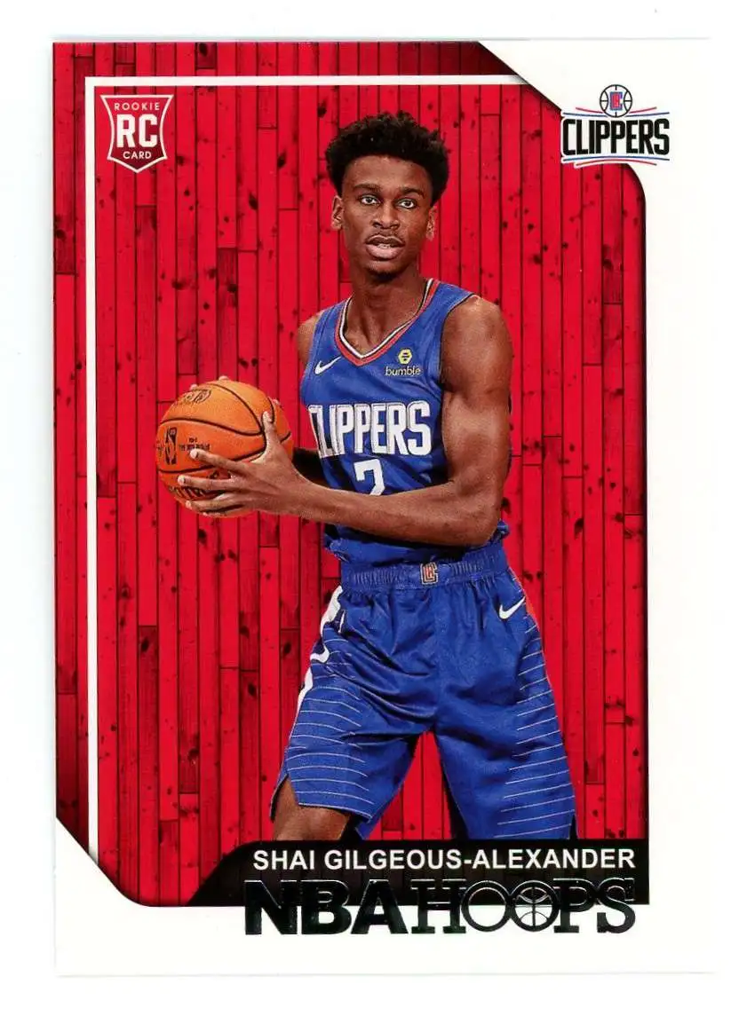 NBA 2018-19 Panini Hoops Shai Gilgeous-Alexander #262 [Rookie]
