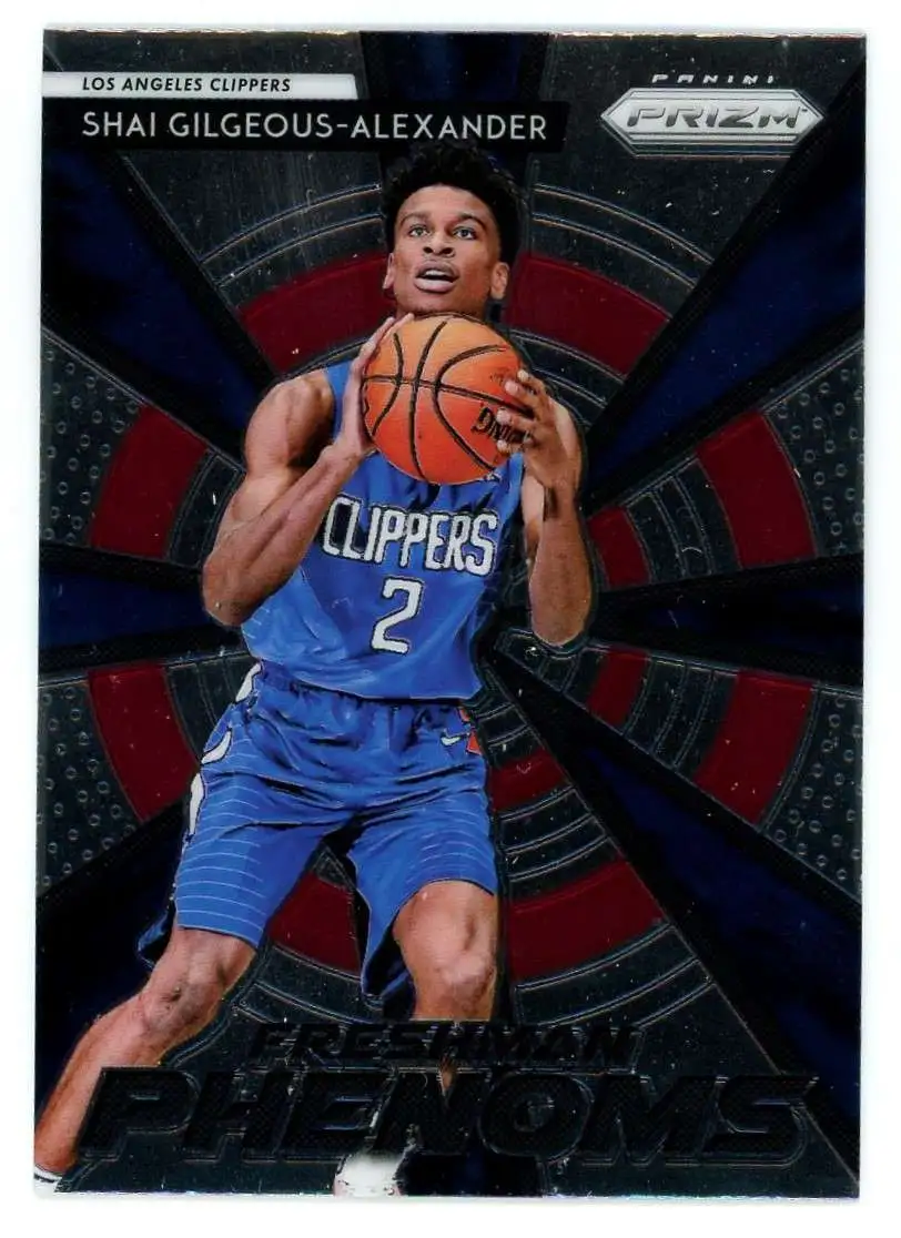 NBA 2018-19 Panini Prizm Freshman Phenoms Shai Gilgeous-Alexander #15 [Rookie]
